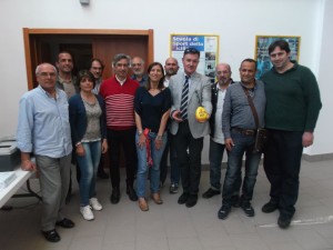 Da sinistra: Mario Devita, Antonino Ciavola, Giusy Campailla, Alessandro Vindigni, Giovanni DI Mauro, Salvatore Meli, Sabrina Egman, Roberto Frasca, Giuseppe Gammino, Gaetano Monsù, Biagio Turtula, Giuseppe Occhipinti 